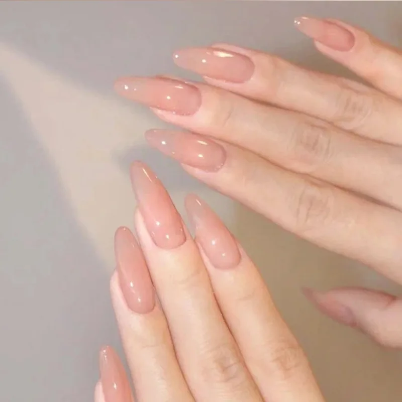 Acrylic False Nails Line Drip Shaped Short Wearable Pattern Design False Nail Nude Pink Black White Stripes Full Cover Fake Nail
Acrylic False Nails Line Drip Shaped Short Wearable Pattern Design False Nail Nude Pink Black White Stripes Full Cover Fake Nail