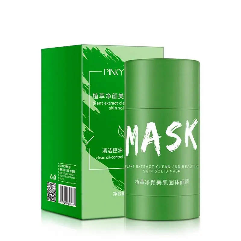 Green Tea Oil Control Acne Cleansing Mask Anti-Acne Moisturizing Remove Blackhead Fine Pores Mud Mask Face Care Wholsale TSLM2
Green Tea Oil Control Acne Cleansing Mask Anti-Acne Moisturizing Remove Blackhead Fine Pores Mud Mask Face Care Wholsale TSLM2