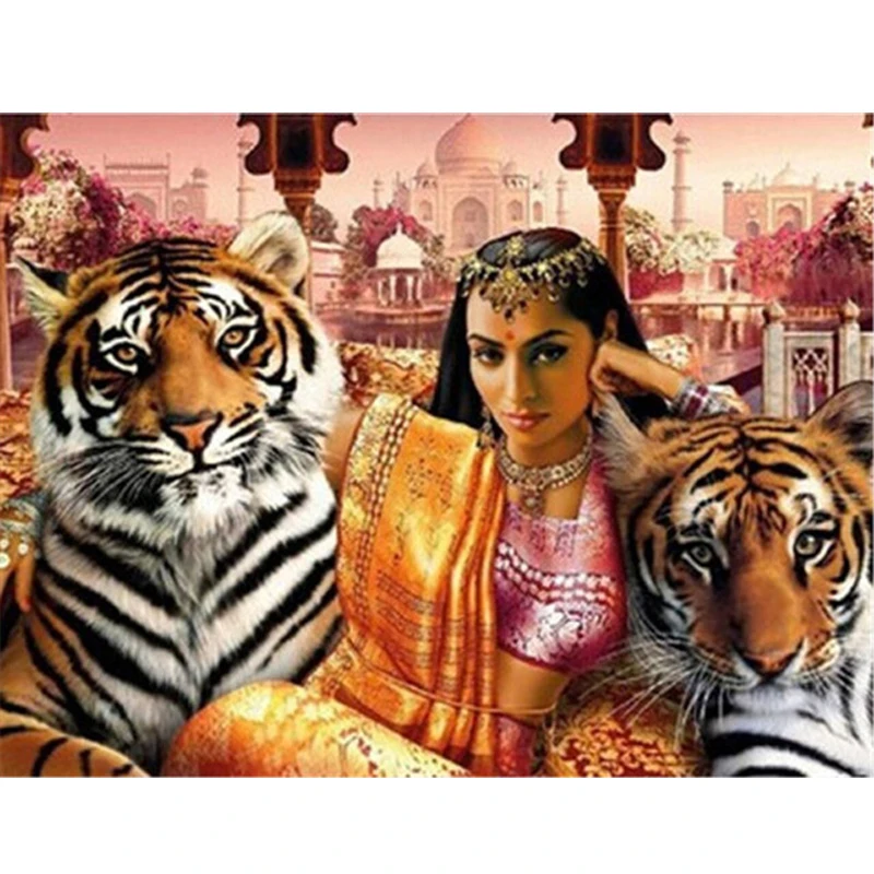 Diamond Art Painting Kits Woman Animal Pictures of Rhinestones Diamond Embroidery Sale Lion Leopard Mosaic Handicraft
Diamond Art Painting Kits Woman Animal Pictures of Rhinestones Diamond Embroidery Sale Lion Leopard Mosaic Handicraft