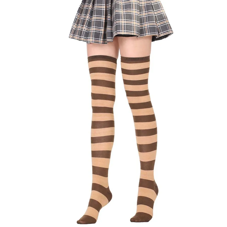 17 Color Girl Anime Socks Stockings Ladies Cosplay Striped Over-the-knee Thigh Socks
17 Color Girl Anime Socks Stockings Ladies Cosplay Striped Over-the-knee Thigh Socks