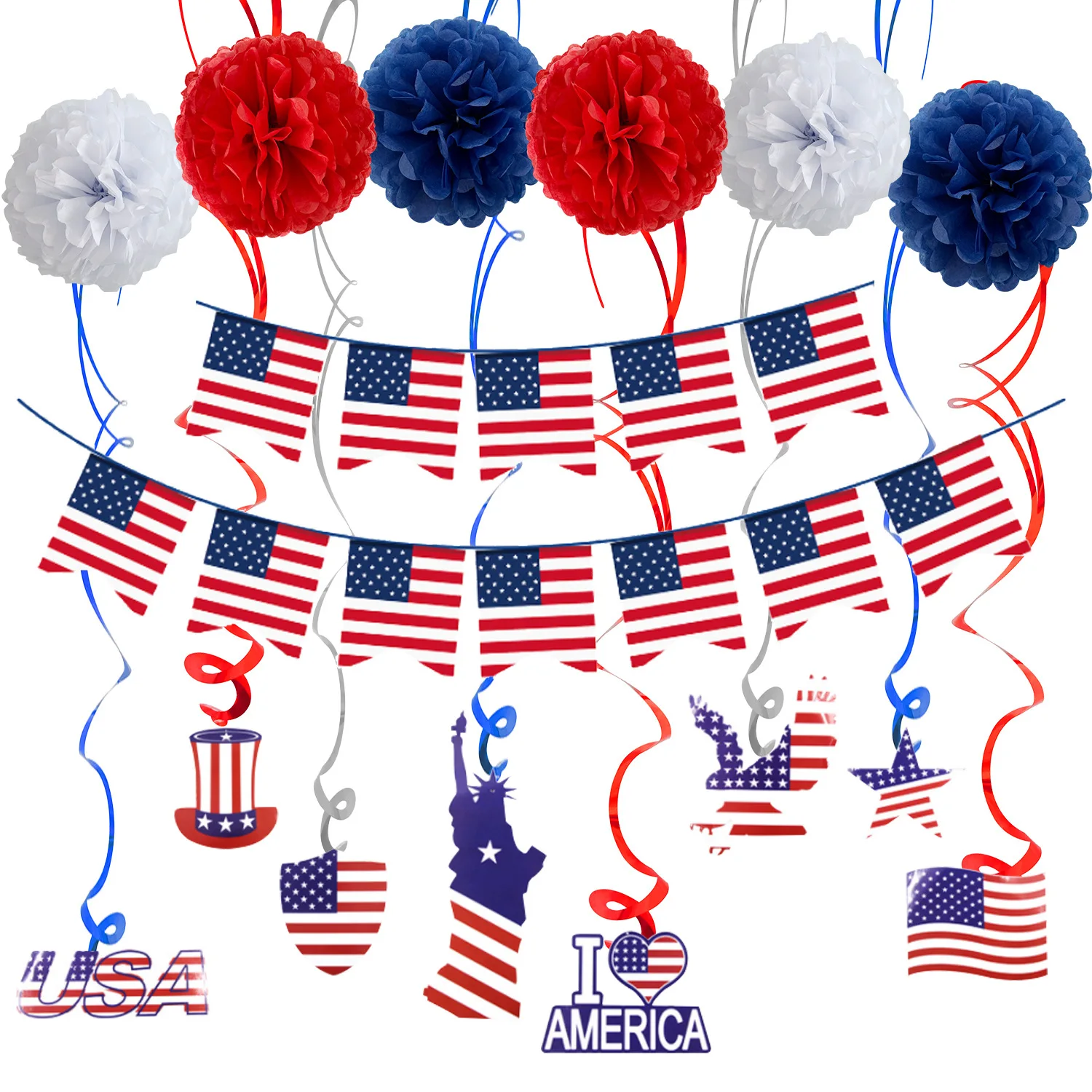 Independence Day Party Decoration Aluminum Foil Balloons American National Day Scene Ballon Pulling Flag Decors Globos
Independence Day Party Decoration Aluminum Foil Balloons American National Day Scene Ballon Pulling Flag Decors Globos