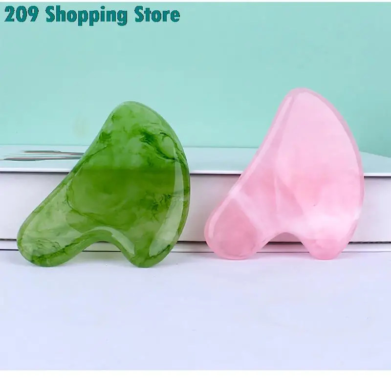 Натуральная смола Gua Sha Board нефрит для массажа Guasha Stone для фотосъемки лица, средство для удаления морщин спа, инструмент для ухода за красотой
Натуральная смола Gua Sha Board нефрит для массажа Guasha Stone для фотосъемки лица, средство для удаления морщин спа, инструмент для ухода за красотой