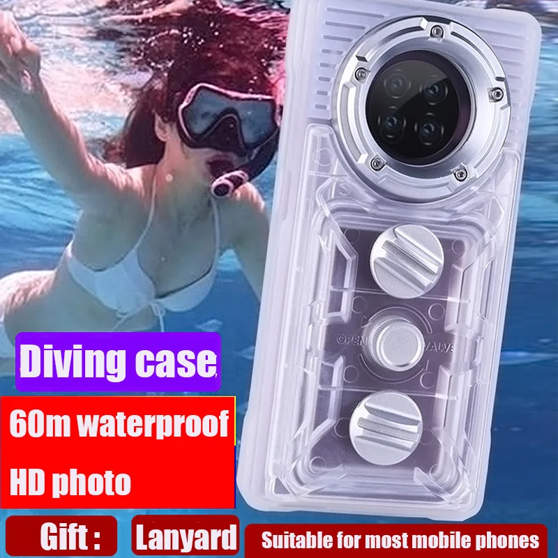 IP68 Waterproof Case for iPhone 11 12 Pro Max X Xs Xr Huawei P20 P30 P40 Mate 30 V30 Pro Xiaomi Mi9 Diving Surfing Phone Cover
IP68 Waterproof Case for iPhone 11 12 Pro Max X Xs Xr Huawei P20 P30 P40 Mate 30 V30 Pro Xiaomi Mi9 Diving Surfing Phone Cover