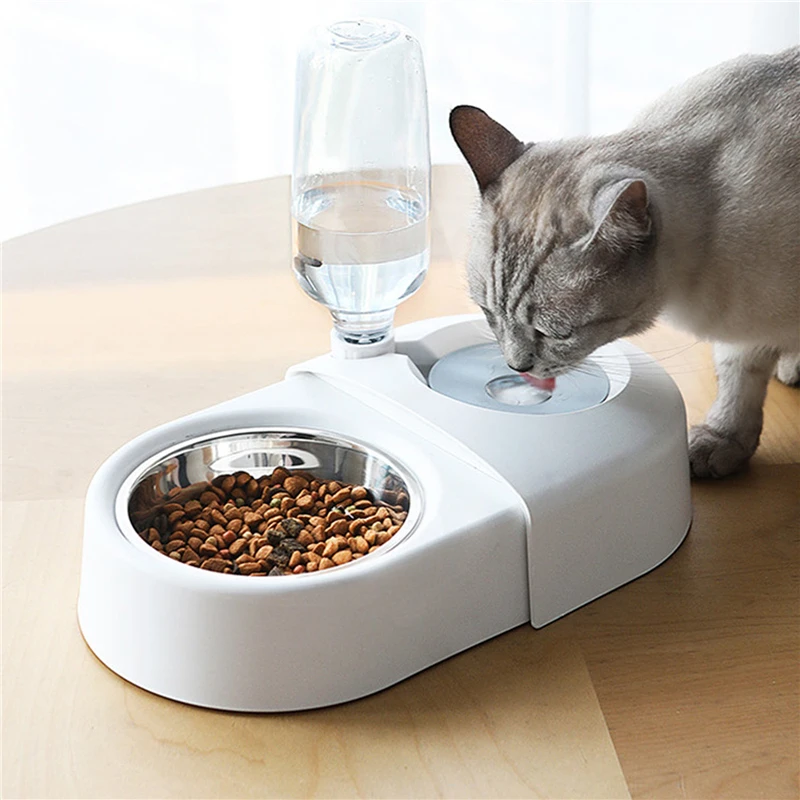 Dogs Cats Bowl Food Drinking Fountains with Automatic Water Outlet Anti-overturning Feeders Plastic Feeding Bowl Pet Accessories
Dogs Cats Bowl Food Drinking Fountains with Automatic Water Outlet Anti-overturning Feeders Plastic Feeding Bowl Pet Accessories