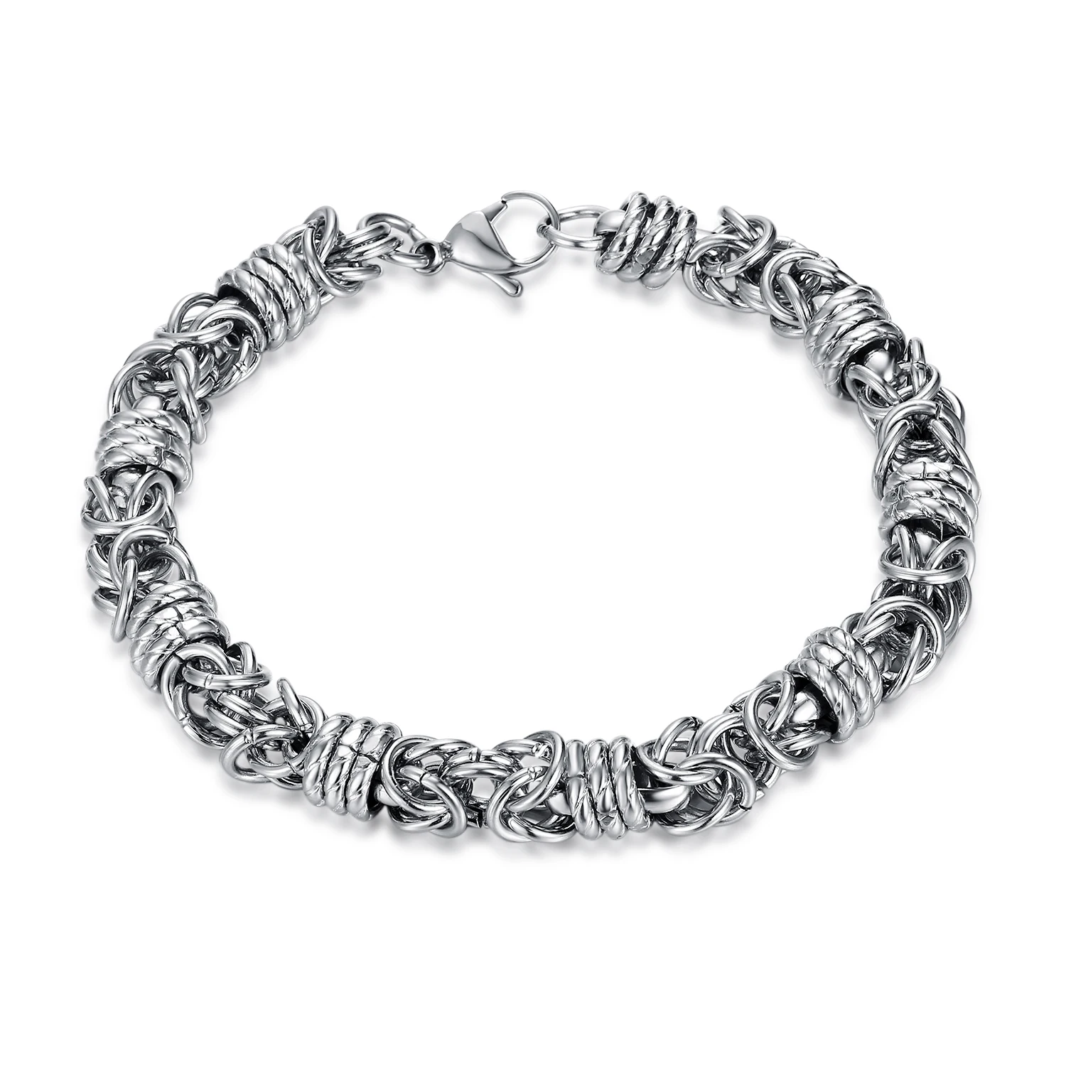 Chinese Style Retro Silver Bracelet Keel chain Hiphop punk Male And Female Couples Personalized Gifts
Chinese Style Retro Silver Bracelet Keel chain Hiphop punk Male And Female Couples Personalized Gifts