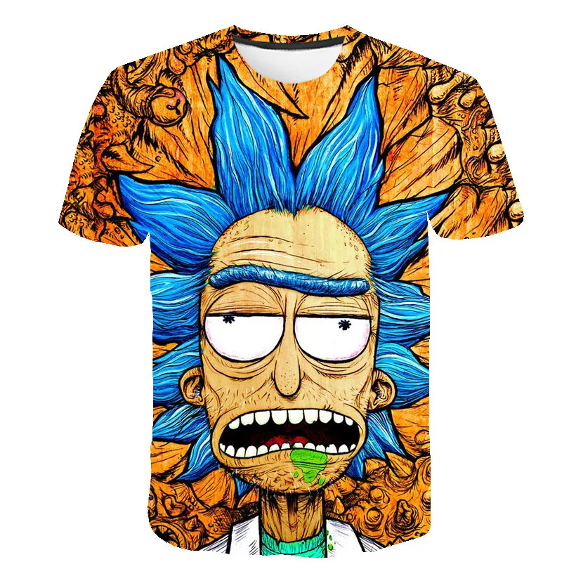 2021Fashionable new rick and morty 3D digital printing trend men t shirt casual 3D T-shirt
2021Fashionable new rick and morty 3D digital printing trend men t shirt casual 3D T-shirt