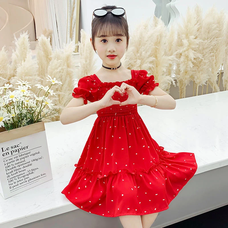 Dresses Girl From 2 To 7 Year Summer 2022 Fashion Children Korean Wave Point Chiffon Princess Baby Party Evening Harajuku Skirt
Dresses Girl From 2 To 7 Year Summer 2022 Fashion Children Korean Wave Point Chiffon Princess Baby Party Evening Harajuku Skirt