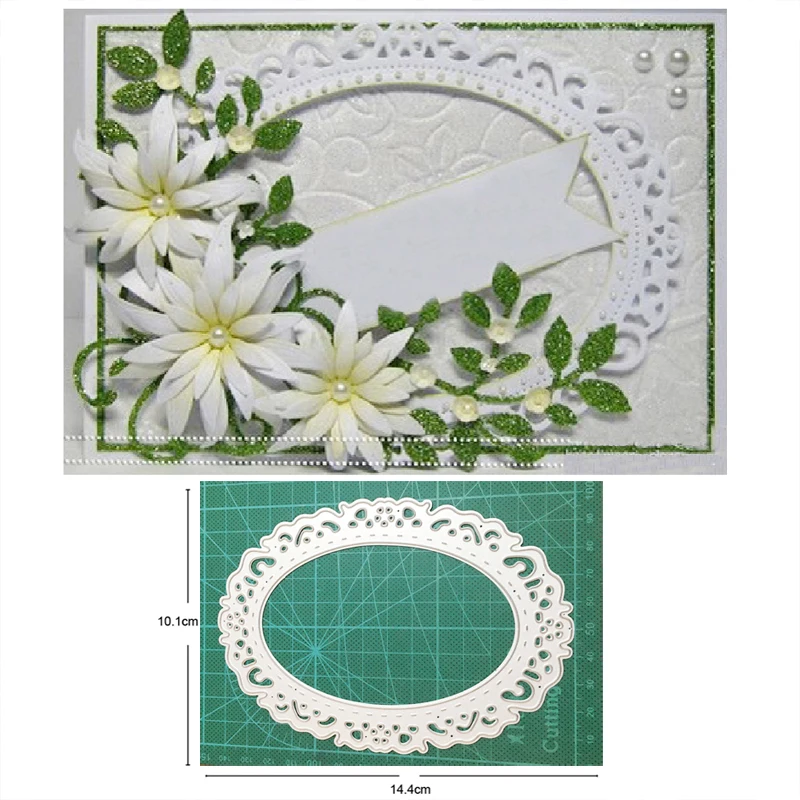 Craft dies metal cutting dies cut die wedding oval frame Scrapbooking die craft paper card knife mould blade punch stencils dies
Craft dies metal cutting dies cut die wedding oval frame Scrapbooking die craft paper card knife mould blade punch stencils dies