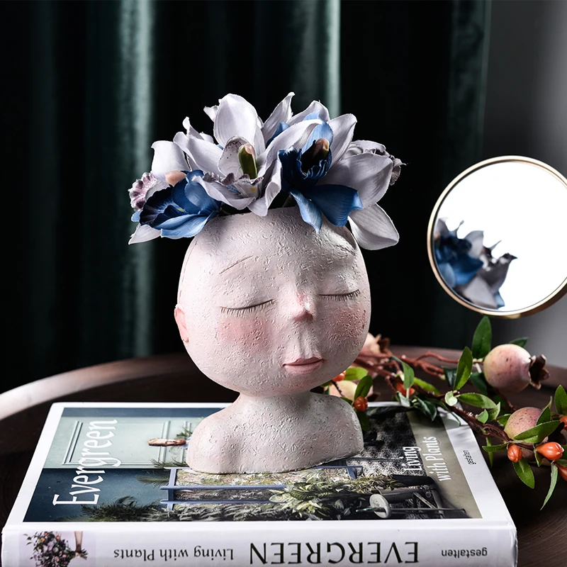 NORDIC CREATIVE ARTS DOLL SHAPE SCULPTURE FLOWER BASIN MULTI MEAT POT GARDEN DECORATIVE BALCONY DESKTOP BONSAI DECORATION
NORDIC CREATIVE ARTS DOLL SHAPE SCULPTURE FLOWER BASIN MULTI MEAT POT GARDEN DECORATIVE BALCONY DESKTOP BONSAI DECORATION