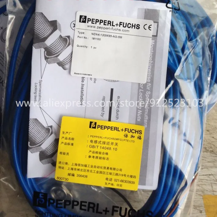 NCN4-12GM35-NO-5M NCN4-12GM35-NO-10M P + F индуктивный датчик приближения, новый высококачественный
NCN4-12GM35-NO-5M NCN4-12GM35-NO-10M P + F индуктивный датчик приближения, новый высококачественный