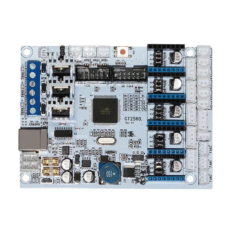 3D Printer Motherboard Kit GT2560 Controller Board DRV8825 Driver LCD 2004 DQ-Drop
3D Printer Motherboard Kit GT2560 Controller Board DRV8825 Driver LCD 2004 DQ-Drop