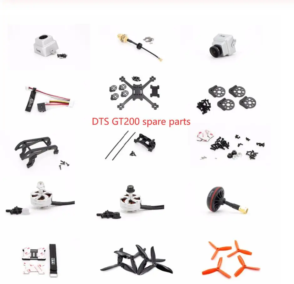 DTS GT200 200 мм RC FPV Фристайл гоночный Дрон запасные части комплект винтов для двигателя шасси Антенна крепление SBUS line
DTS GT200 200 мм RC FPV Фристайл гоночный Дрон запасные части комплект винтов для двигателя шасси Антенна крепление SBUS line