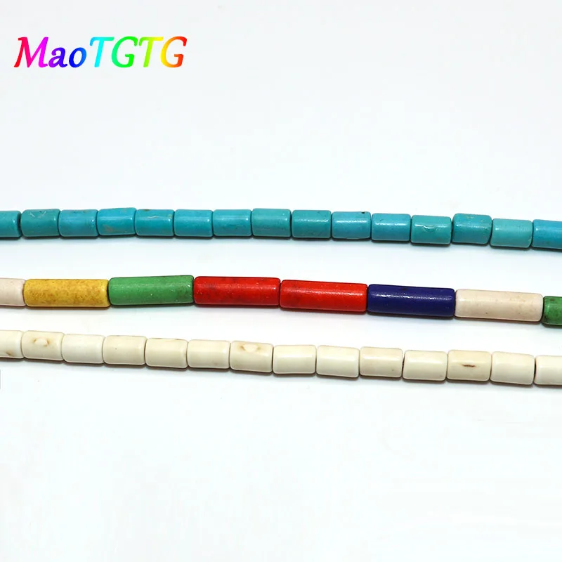 Circular Tube Turquoises Beads For Jewelry Making Necklace Bracelet White Blue Mixcolor Round Tube Turquoises Beads Wholesale
Circular Tube Turquoises Beads For Jewelry Making Necklace Bracelet White Blue Mixcolor Round Tube Turquoises Beads Wholesale
