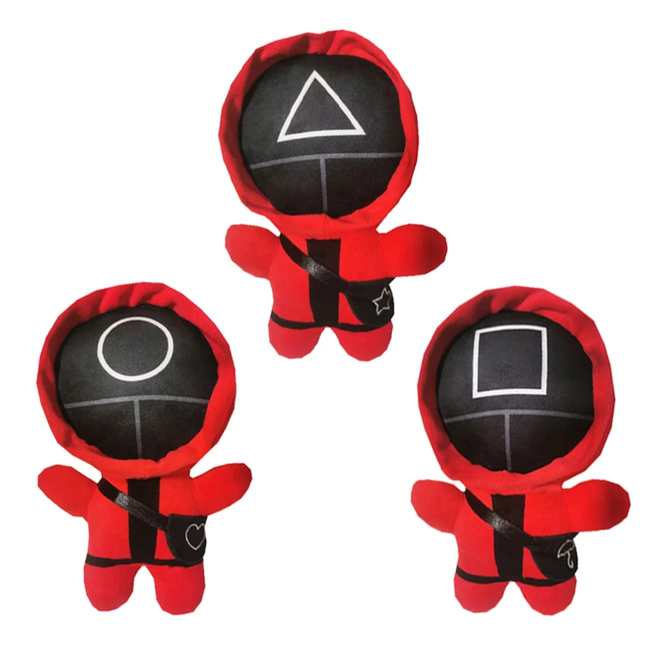 Cute Plush Toys Squid Game Style Korea TV Dolls Kids Children's Toys Christmas Decorations Gift Doll Hanging Ornament Home Decor
Cute Plush Toys Squid Game Style Korea TV Dolls Kids Children's Toys Christmas Decorations Gift Doll Hanging Ornament Home Decor