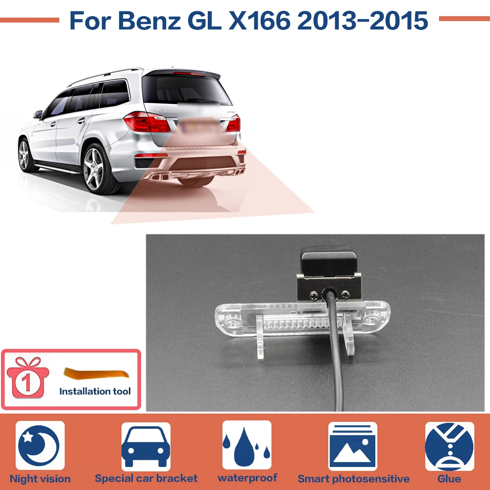 For Benz GL X166 2013-2015 Night Vision Full HD Car Rear View Reverse Backup Camera High Quality CCD
For Benz GL X166 2013-2015 Night Vision Full HD Car Rear View Reverse Backup Camera High Quality CCD