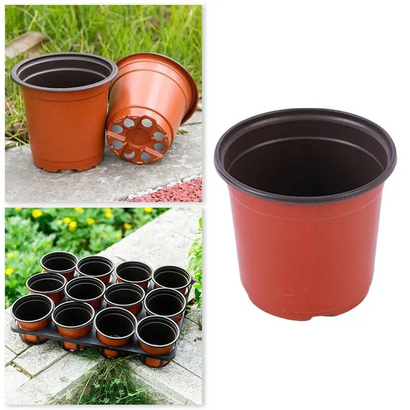 10pcs Home Garden Flower Pot Nursery Transplanting Plastic Seedling Box Pot Sale Drop-Proof Pot Hot Seedling Planting Flowe X2G3
10pcs Home Garden Flower Pot Nursery Transplanting Plastic Seedling Box Pot Sale Drop-Proof Pot Hot Seedling Planting Flowe X2G3