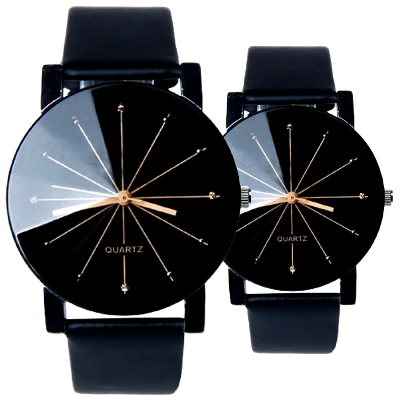 Высококачественные кварцевые часы поступление мужские и женские с циферблатом