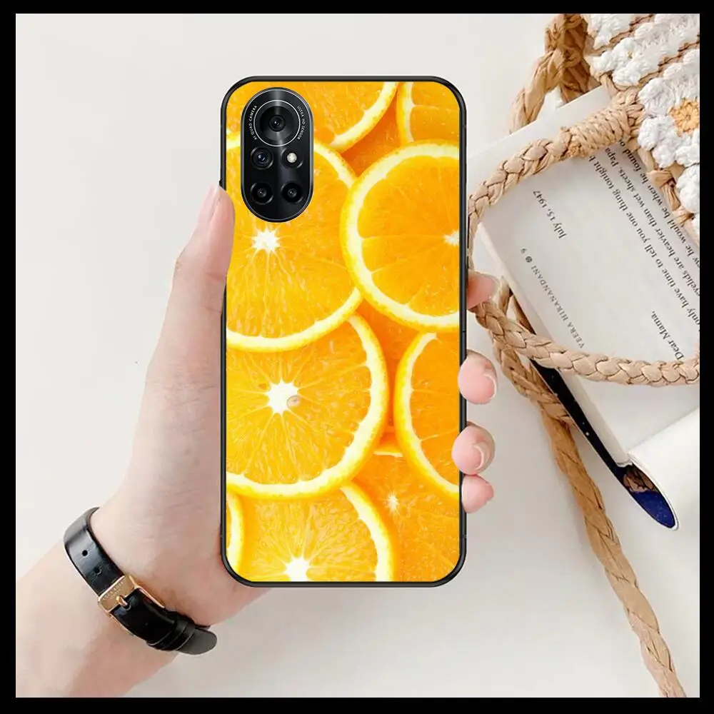 Прозрачный чехол для телефона с изображением вкусных фруктов Huawei Honor 20 10 9 8A 7 5T X Pro