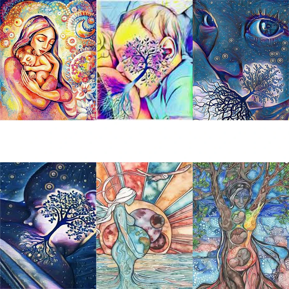 FSBCGT Tree Of Life Earth's Baby DIY Painting By Numbers Adults Drawing On Canvas HandPainted Coloring By Numbers Wall Art Decor
FSBCGT Tree Of Life Earth's Baby DIY Painting By Numbers Adults Drawing On Canvas HandPainted Coloring By Numbers Wall Art Decor