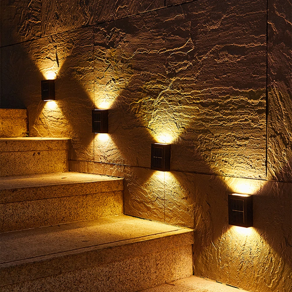 2Pcs LED Solar Light Shadow Wall Light Outdoor Waterproof Garden Landscape Light Garden Decoration Luminous Wall Washer Light
2Pcs LED Solar Light Shadow Wall Light Outdoor Waterproof Garden Landscape Light Garden Decoration Luminous Wall Washer Light