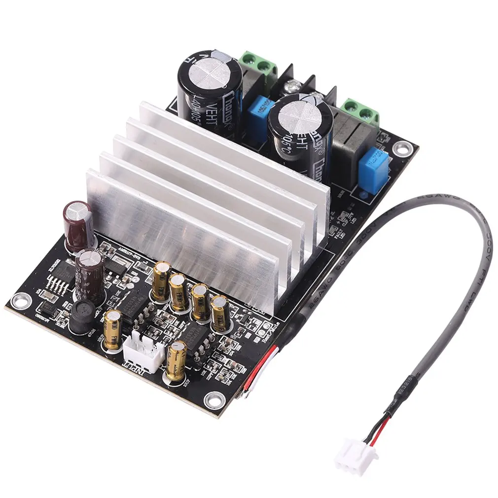 Плата цифрового усилителя Audio TPA3255 2,0 DC24-48v, высокая мощность 300 Вт + 300 Вт, плата цифрового усилителя класса D
Плата цифрового усилителя Audio TPA3255 2,0 DC24-48v, высокая мощность 300 Вт + 300 Вт, плата цифрового усилителя класса D