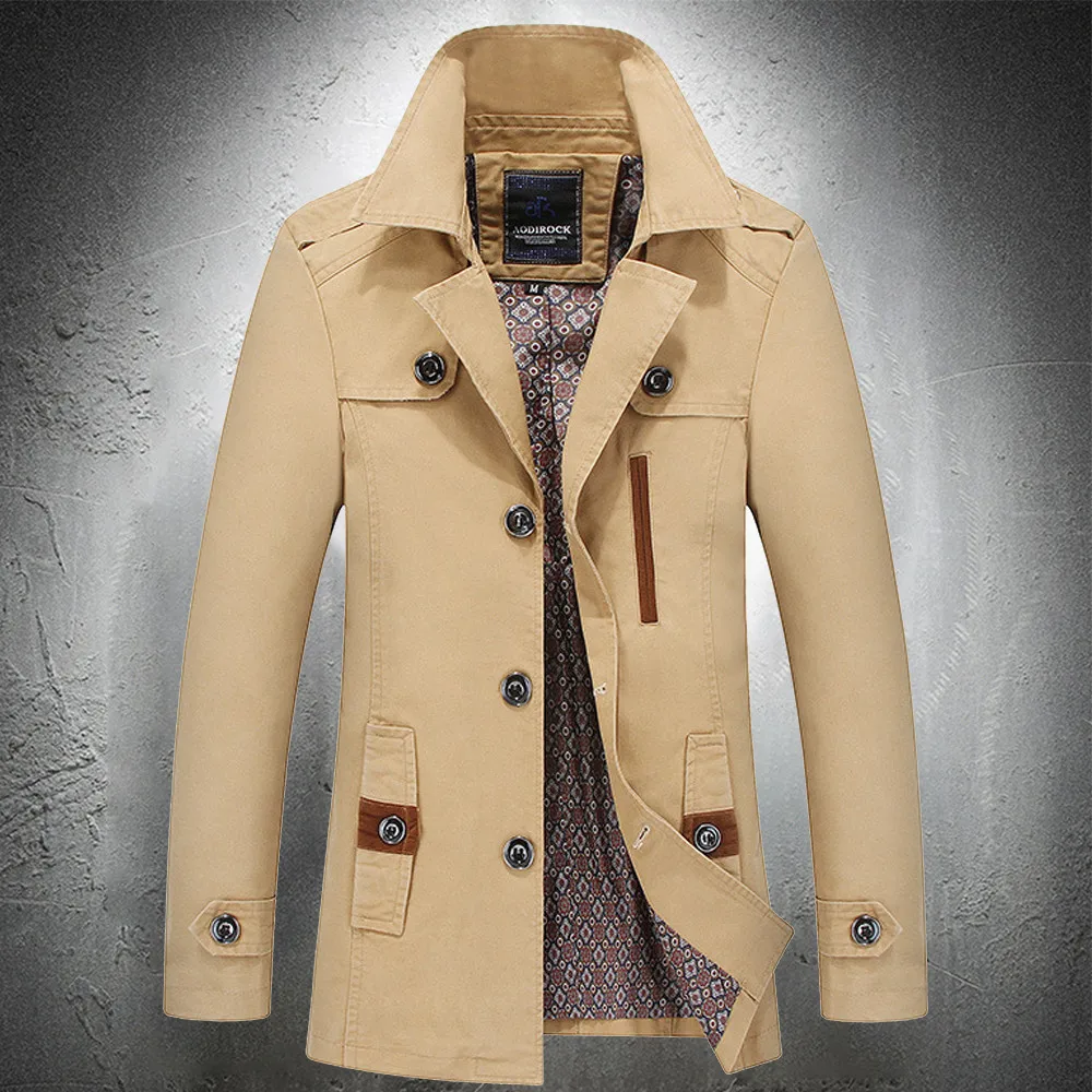 Clothing Single Thin Breasted Trench Jacket Men Fashion Turn Down Men Trench Men Coat Long Lightweight Spring Collar Coat Autumn
Clothing Single Thin Breasted Trench Jacket Men Fashion Turn Down Men Trench Men Coat Long Lightweight Spring Collar Coat Autumn