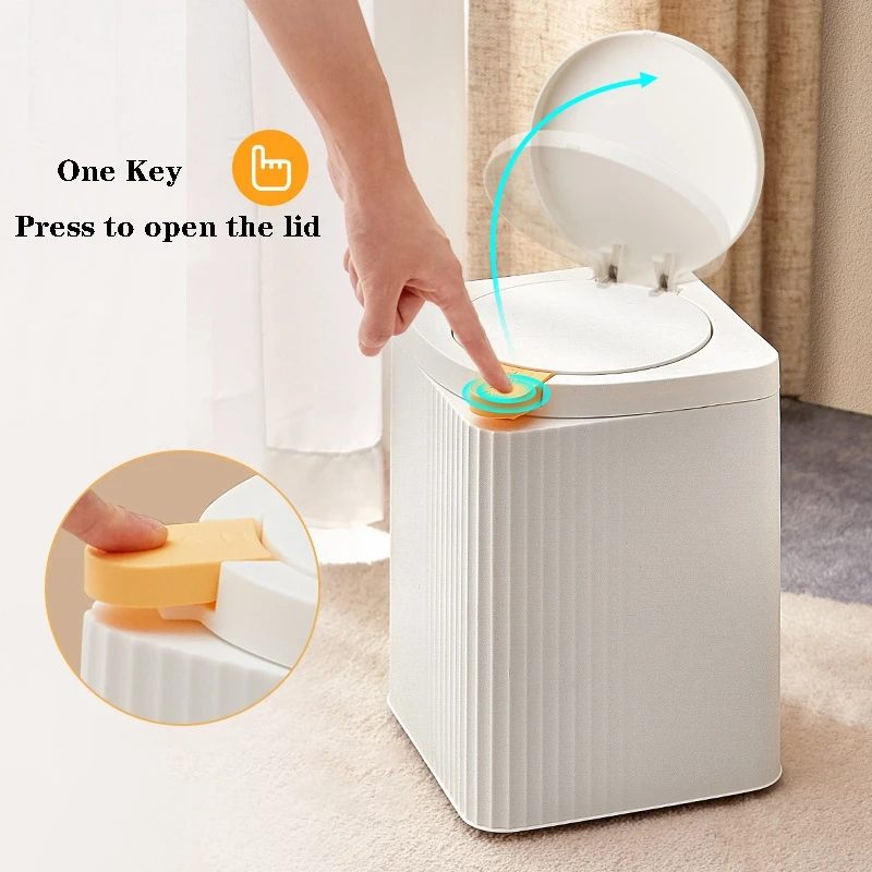 Creative Press Trash can Household Double-Layer Thickened Desktop Trash Can With Lid Bedroom Trash Can
Creative Press Trash can Household Double-Layer Thickened Desktop Trash Can With Lid Bedroom Trash Can