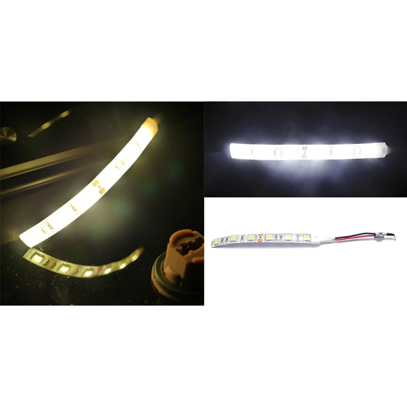 2 Pcs 10Cm Waterproof 5050 Led Strip Lights Dc 12V Caravan Boat Car-White Light & Warm White Light
2 Pcs 10Cm Waterproof 5050 Led Strip Lights Dc 12V Caravan Boat Car-White Light & Warm White Light
