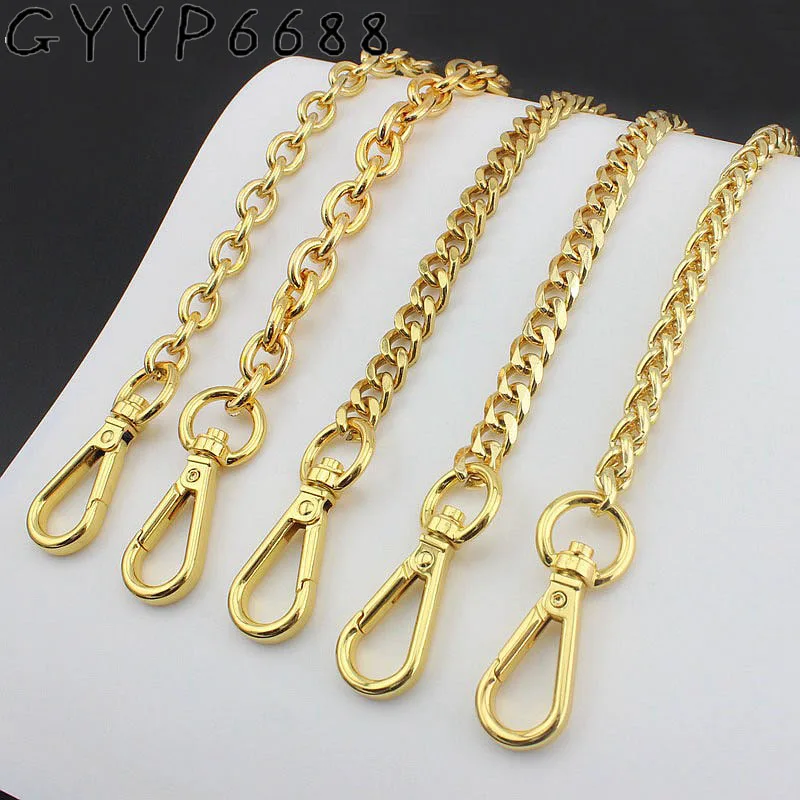New K gold metal thick chain strap for famous luxury brand handbag DIY Belt Bag Strap Accessories Hardware high quality
New K gold metal thick chain strap for famous luxury brand handbag DIY Belt Bag Strap Accessories Hardware high quality