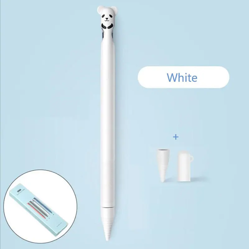 Cute Animal Pattern Silicone Protective Pouch Cap Holder Case For ipad Pencil 
Cute Animal Pattern Silicone Protective Pouch Cap Holder Case For ipad Pencil