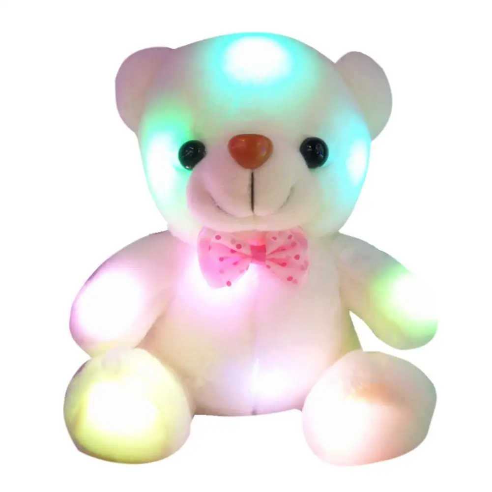 Colorful Glowing Luminous Plush Baby Plush Doll Toys Lighting Stuffed Bear Teddy Bear Lovely Christmas Gifts for Kids
Colorful Glowing Luminous Plush Baby Plush Doll Toys Lighting Stuffed Bear Teddy Bear Lovely Christmas Gifts for Kids