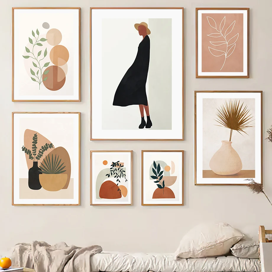 Abstract Boho Girl Plant Vase Monstera Landscape Nordic Wall Art Canvas Painting Posters Prints Pictures For Living Room Decor
Abstract Boho Girl Plant Vase Monstera Landscape Nordic Wall Art Canvas Painting Posters Prints Pictures For Living Room Decor