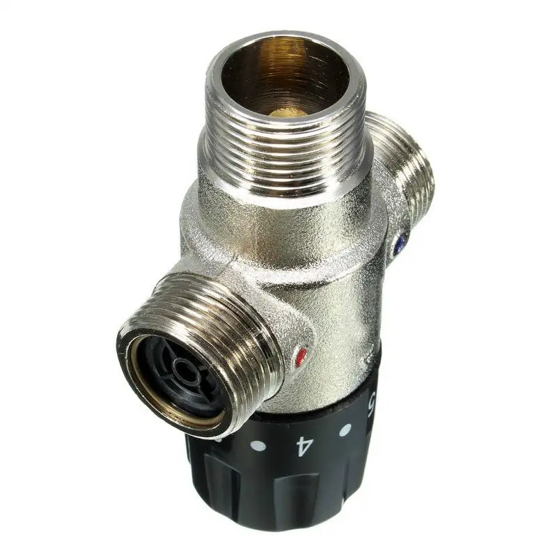 

3/4 дюйма DN20 Солнечный термостатический нагреватель смесительный клапан труба клапан строительные материалы стандарт