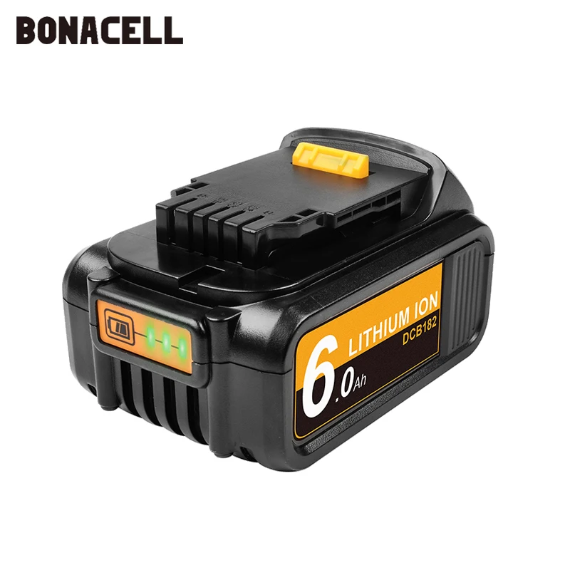 Сменный аккумулятор для электроинструмента DeWalt DCB184 DCB181 DCB182 DCB200 20 в 5 А 18