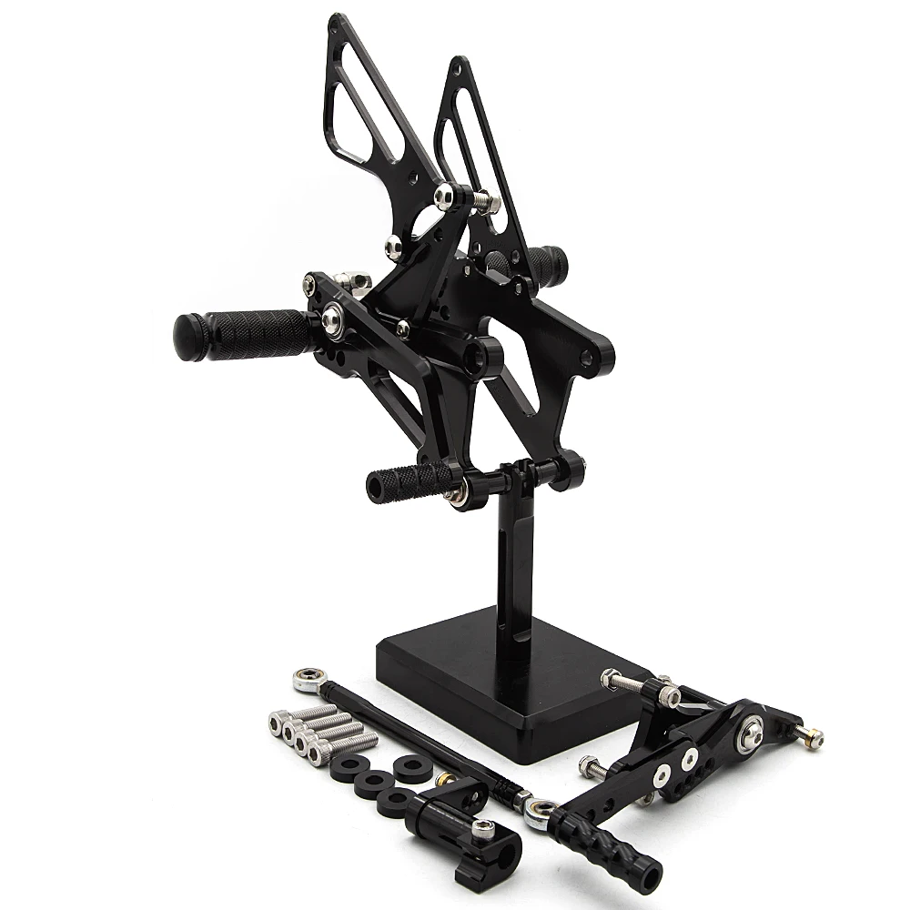 CNC Motorcycle Adjustable Rearset Footrests Foot Rest Foot Pegs Pedal For Triumph DAYTONA 675R 2011-2013 2011 2012 2013
CNC Motorcycle Adjustable Rearset Footrests Foot Rest Foot Pegs Pedal For Triumph DAYTONA 675R 2011-2013 2011 2012 2013