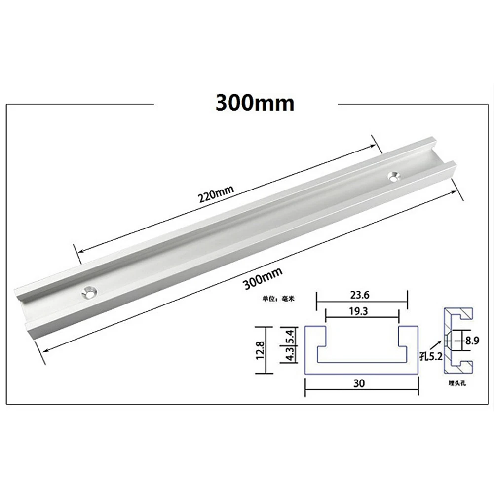 Aluminium Alloy 45 Type T-Tracks Slot Miter Track And Miter Bar Slider Table Saw Miter DIY Table Saw Workbench Woodworking Tools
Aluminium Alloy 45 Type T-Tracks Slot Miter Track And Miter Bar Slider Table Saw Miter DIY Table Saw Workbench Woodworking Tools