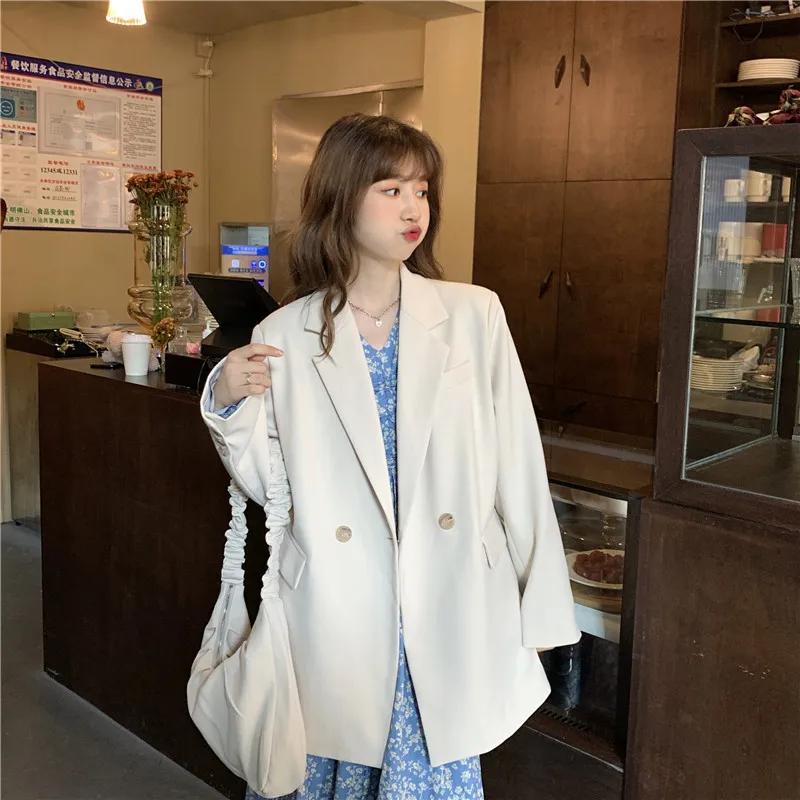 Autumn And Winter Women Blazer Jacket Casual Solid Color Single Button Pocket Coat Work Office Ladies Long Sleeve Casual Blazer
Autumn And Winter Women Blazer Jacket Casual Solid Color Single Button Pocket Coat Work Office Ladies Long Sleeve Casual Blazer