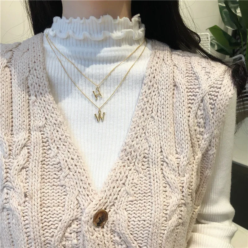 2020 New Korean Vintage Gold English Letter Drop Necklace For Women Statement Sweater Chain Fashion Jewelry Accessory
2020 New Korean Vintage Gold English Letter Drop Necklace For Women Statement Sweater Chain Fashion Jewelry Accessory