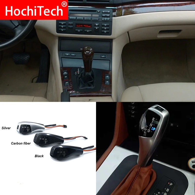 Высокое качество LED ручка переключения передач рычаг для BMW 3 E46 серии 2D 5D Facelifted 4D