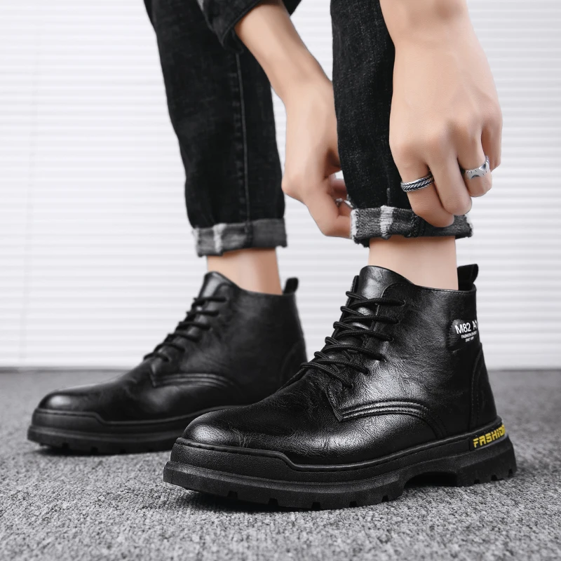 Ankle Boots For Men Summer Boots Men Men's Zapatos Cuero Leather Winter Mens Casual High Heel Cowboy Hightop Sneakers
Ankle Boots For Men Summer Boots Men Men's Zapatos Cuero Leather Winter Mens Casual High Heel Cowboy Hightop Sneakers