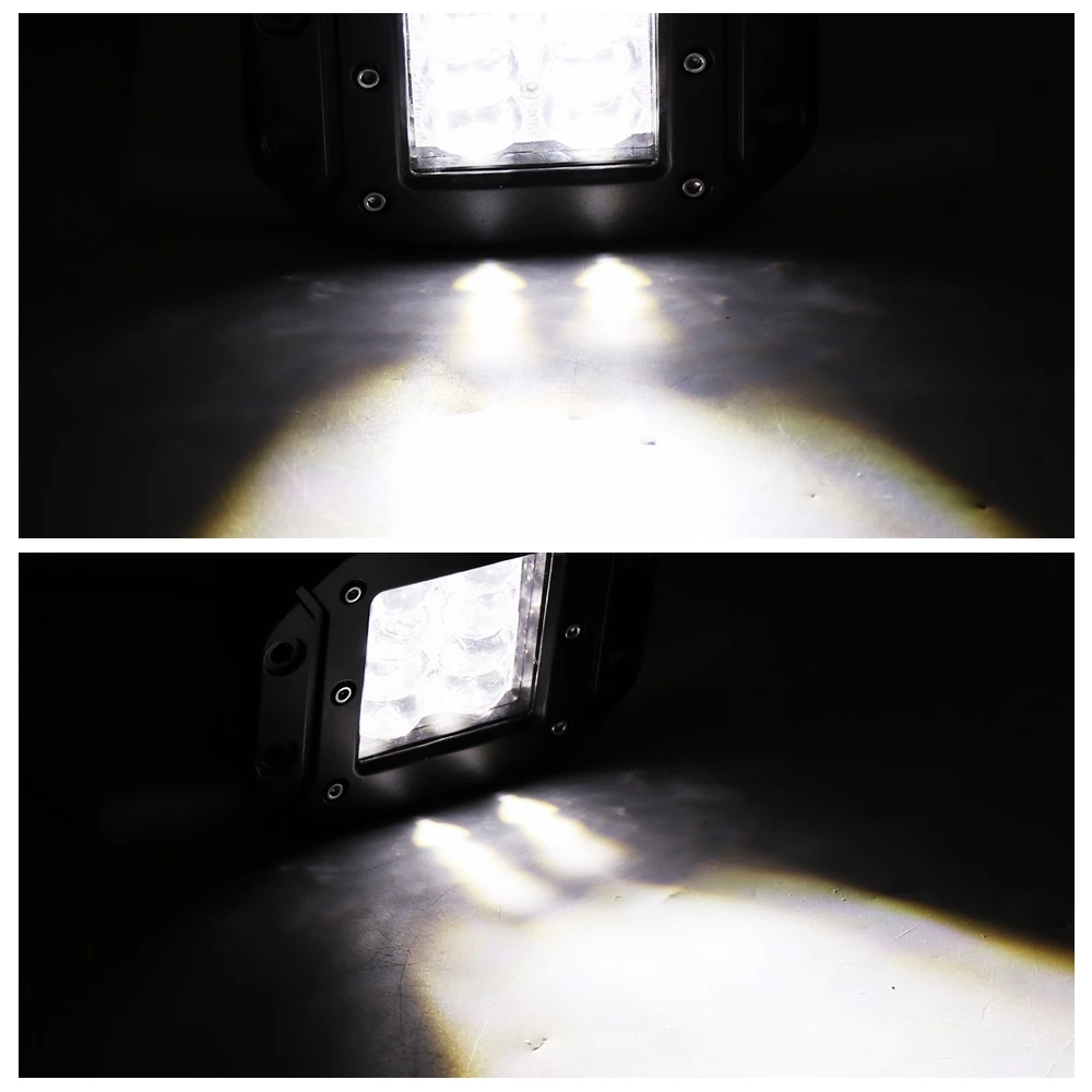 2 Pcs 5 Inch 48W Car LED Work Light Bar Flush Mount Flood Beam for 12V 24V Truck 4x4 SUV Trailer Lorry DRL Lights Work Lamp
2 Pcs 5 Inch 48W Car LED Work Light Bar Flush Mount Flood Beam for 12V 24V Truck 4x4 SUV Trailer Lorry DRL Lights Work Lamp