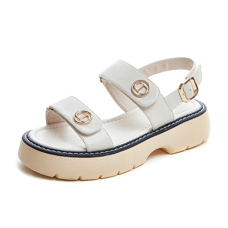 Women's Sports Sandals Fashion Design 2021 Summer New Chunky Platform Beach Sandals Girls Outdoor Sneakers Genuine Leather
Women's Sports Sandals Fashion Design 2021 Summer New Chunky Platform Beach Sandals Girls Outdoor Sneakers Genuine Leather