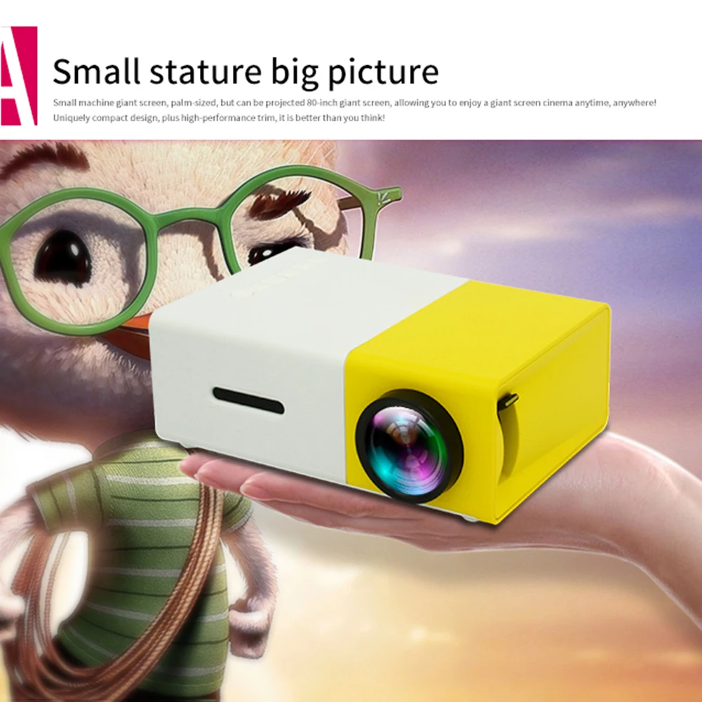 PIXLINK HOT Mini Projector HDMI TV 1080P YG300 LED Full HD Supported USB AV TF PS4 Portable Home Media Player
PIXLINK HOT Mini Projector HDMI TV 1080P YG300 LED Full HD Supported USB AV TF PS4 Portable Home Media Player