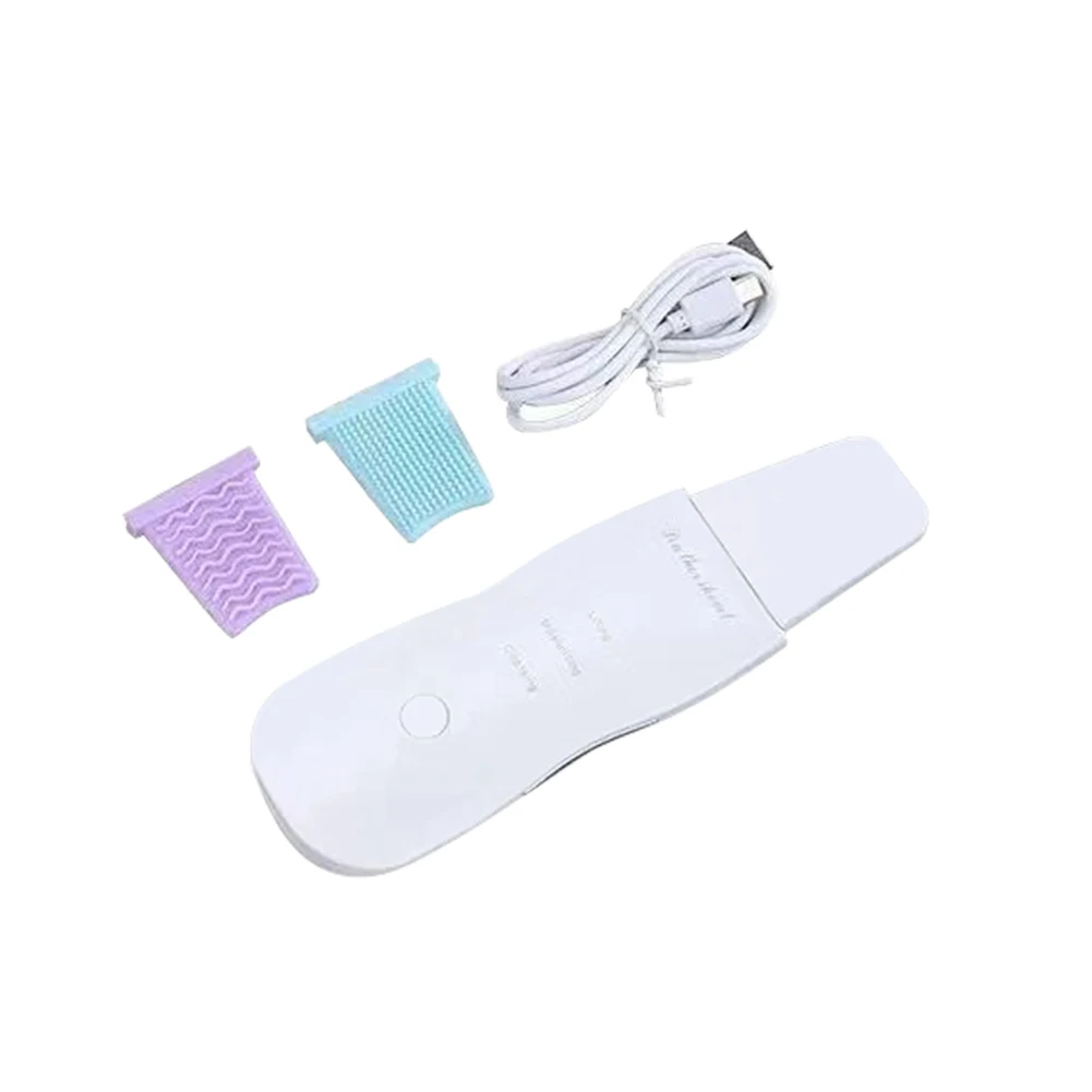 Skin Scrubber Skin Spatula Blackhead Remover Pore Cleaner Face Beauty Facial Cleaner for Deep Cleansing with 2 Silicone Case
Skin Scrubber Skin Spatula Blackhead Remover Pore Cleaner Face Beauty Facial Cleaner for Deep Cleansing with 2 Silicone Case
