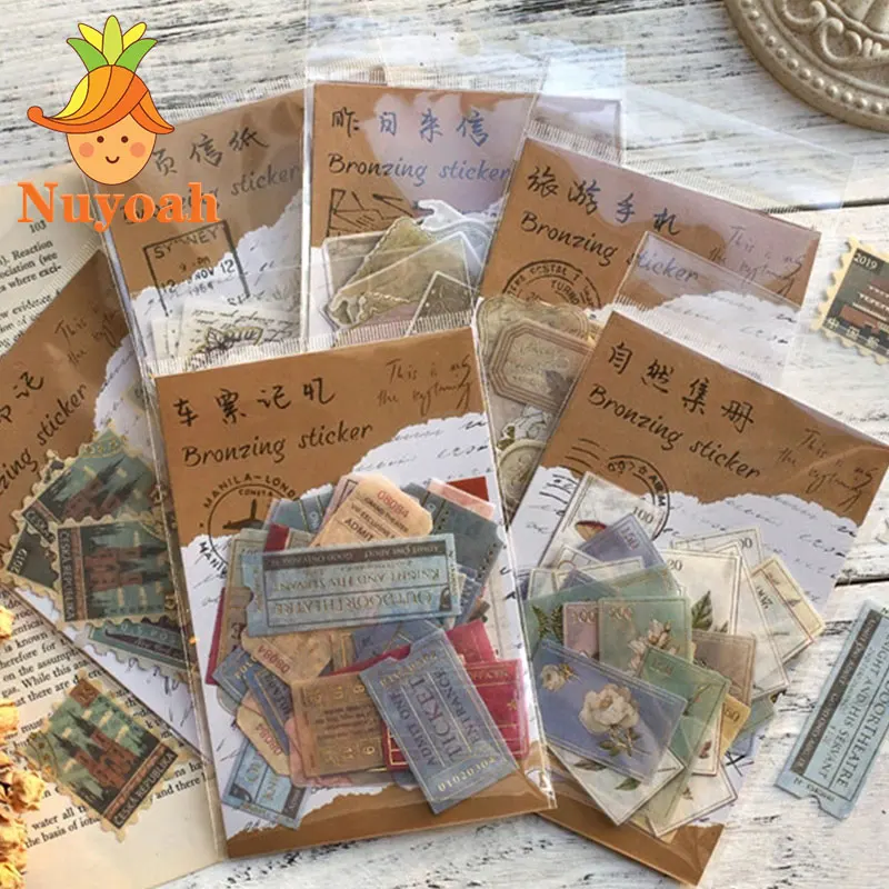 40pcs Vintage Stickers Museum Series Decorative Scrapbooking Stick Label Journaling Album Stationery Retro Stamp Plant Sticker
40pcs Vintage Stickers Museum Series Decorative Scrapbooking Stick Label Journaling Album Stationery Retro Stamp Plant Sticker