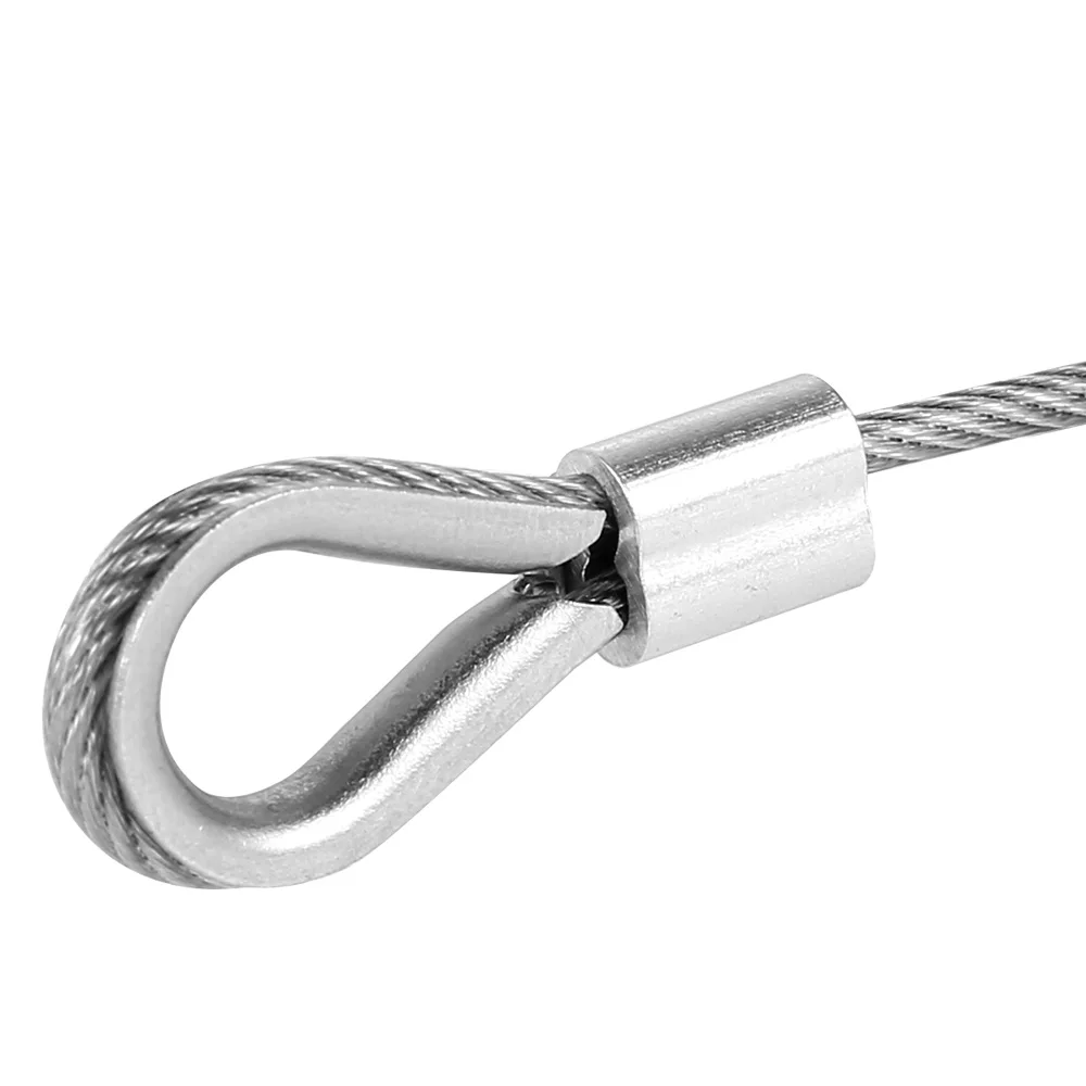 1 Set 30m Multifunctional Wire Rope Kit Stainless Steel Cable Tent Cord Hanging Clothesline
1 Set 30m Multifunctional Wire Rope Kit Stainless Steel Cable Tent Cord Hanging Clothesline