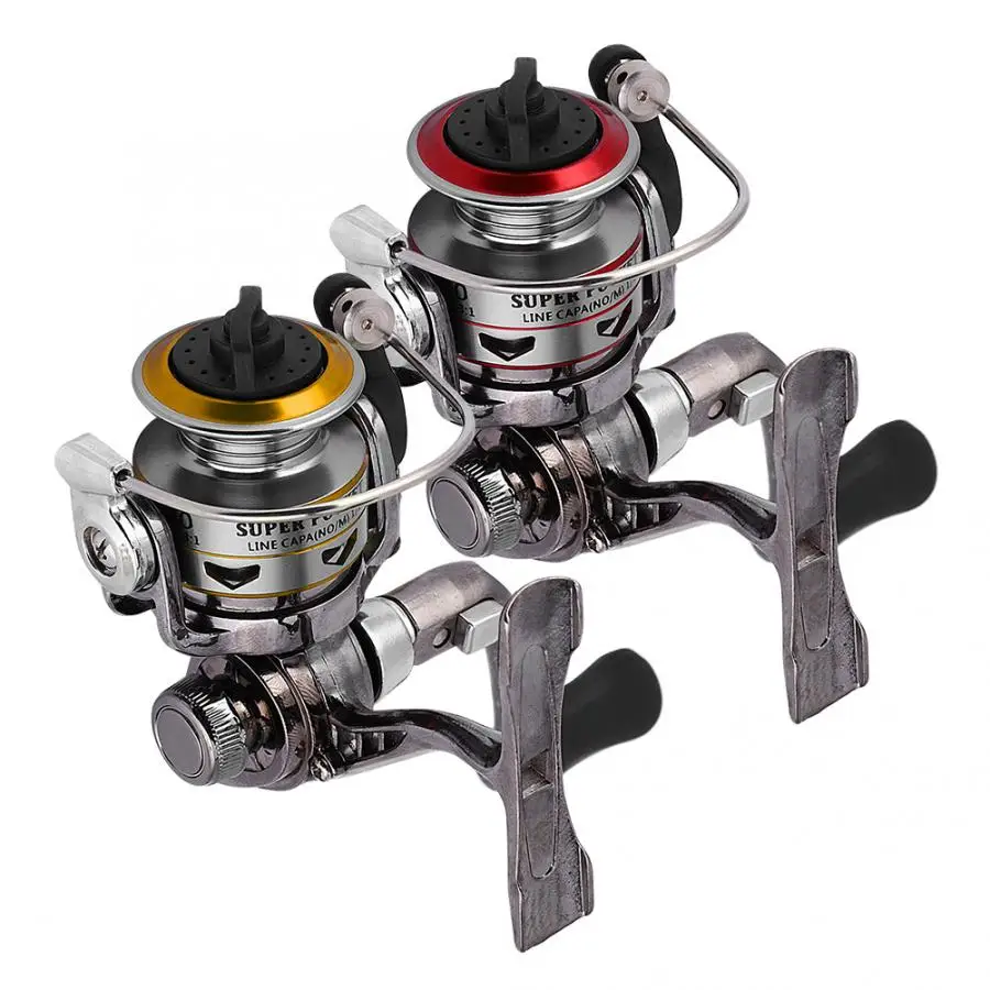 Mini Ice Fishing Reel Metal Coil Ultra Light Small Spinning Right/Left Rod Wheel Saltwater Tackle Tools | Спорт и развлечения