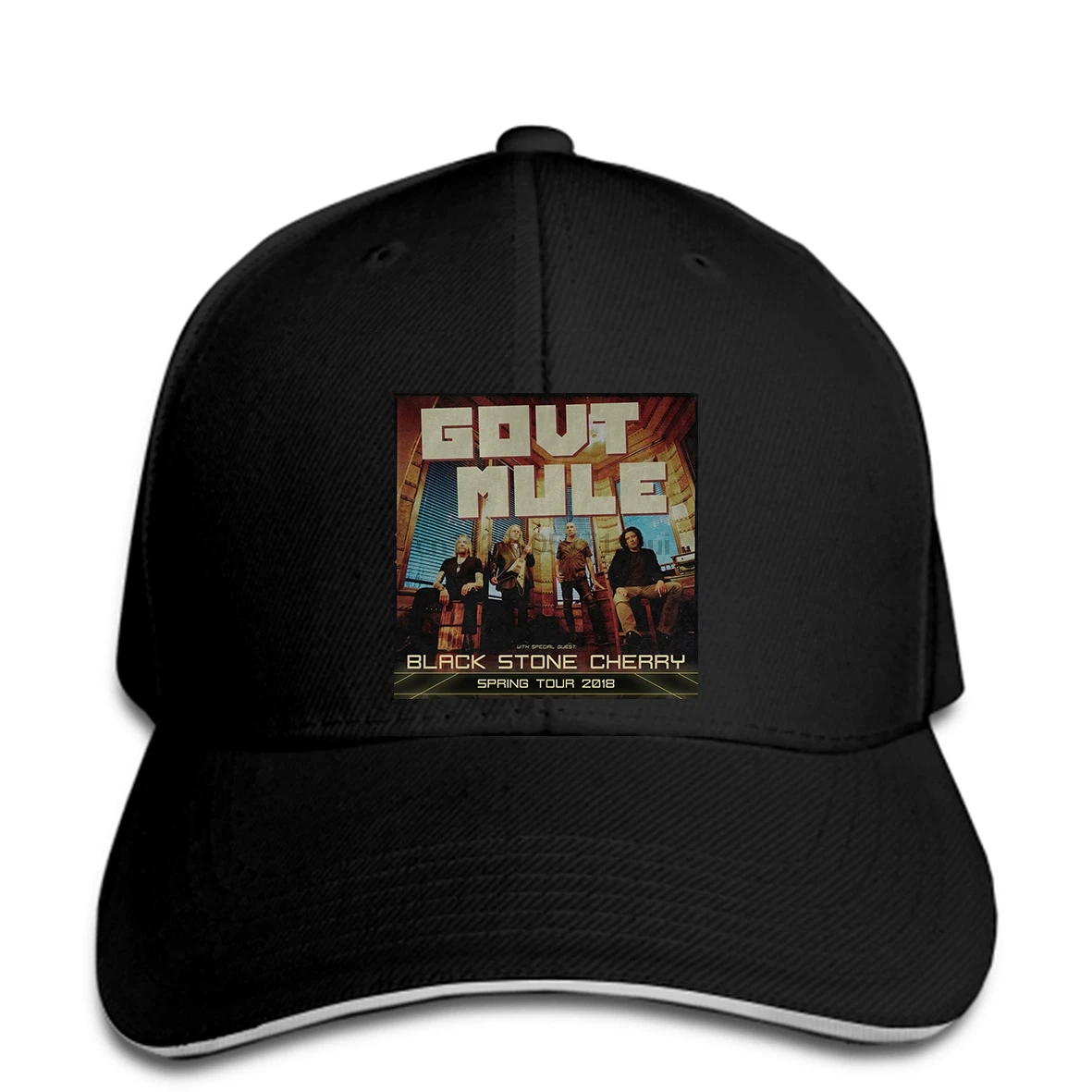 Baseball cap Govt Mule + Black Stone Cherry spring tour dates apr-may black Baseball caps1
Baseball cap Govt Mule + Black Stone Cherry spring tour dates apr-may black Baseball caps1