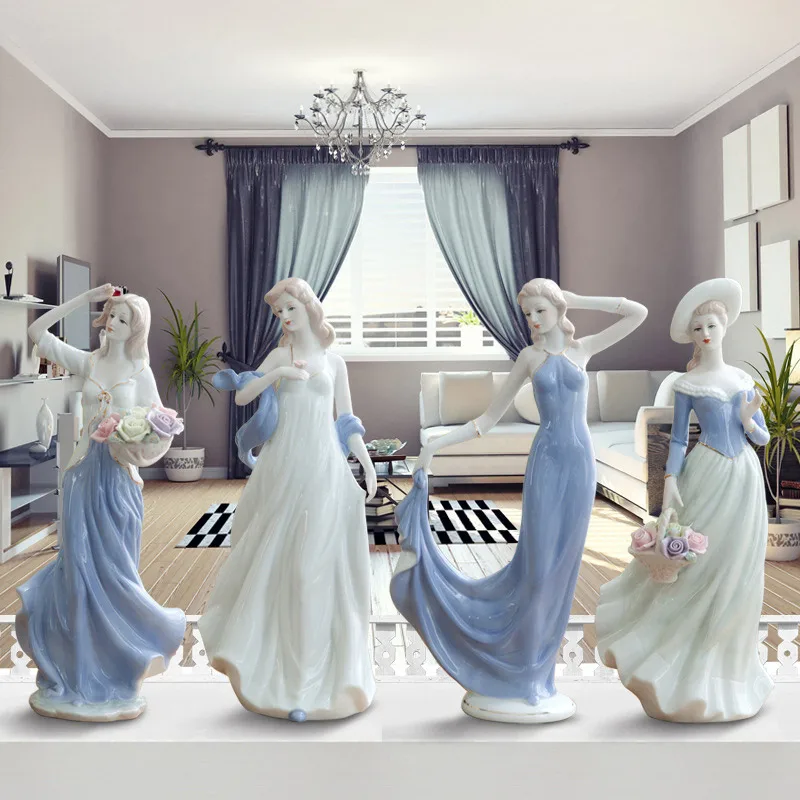 European-style western elegant goddess ceramic ornaments statue desktop crafts room decoration wedding gifts home decoration
European-style western elegant goddess ceramic ornaments statue desktop crafts room decoration wedding gifts home decoration