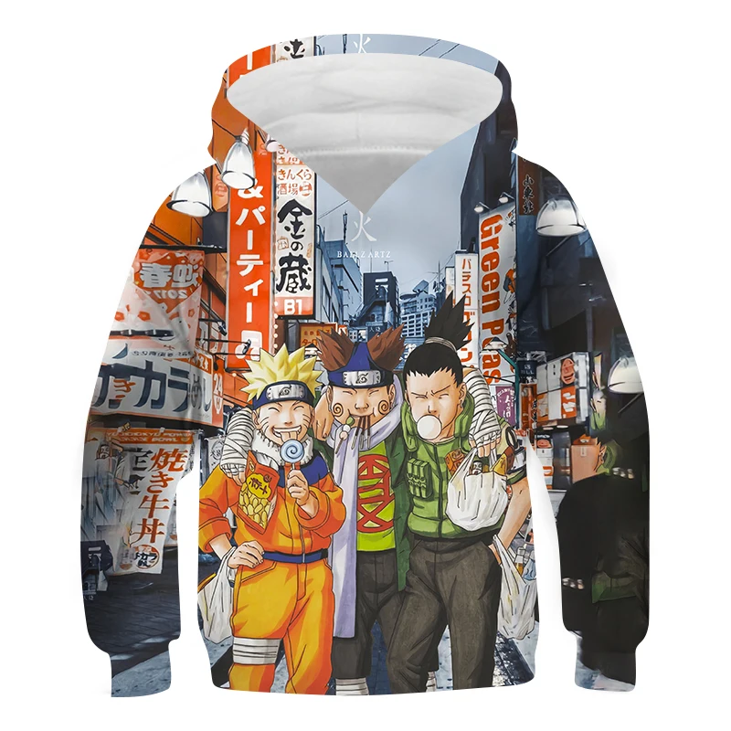 Harajuku Anime Hoodie Kids 3D Printing Hoodie Sasuke Kakashi Ninja Cartoon Costume Boy Girl Hoodie Children Jacket Wholesale
Harajuku Anime Hoodie Kids 3D Printing Hoodie Sasuke Kakashi Ninja Cartoon Costume Boy Girl Hoodie Children Jacket Wholesale